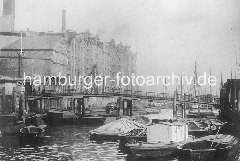 569_1885 Alte Aufnahme vom Altonaer Holzhafen (ca. 1885) | Grosse Elbstrasse - Bilder vom Altonaer Hafenrand.